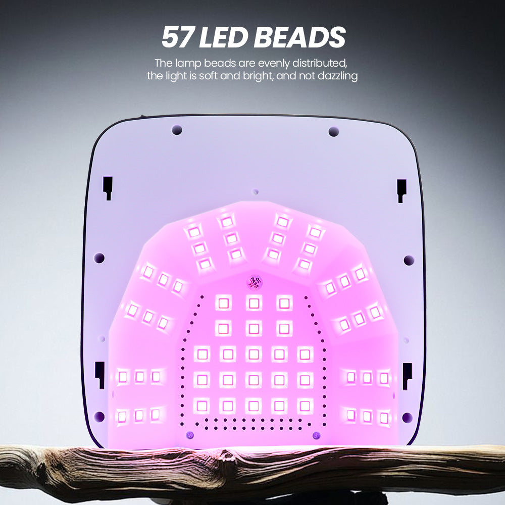 Cross-Border Nail Phototherapy Machine 57Led Nail Baking Lamp Dryer Diamond Phototherapy Lamp Battery Nail Baking Lamp