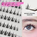 Manufacturer Customized Southeast Asia's Popular False Eyelashes, Glue-Free and Removal-Free, Natural Artificial Eyelashes, Single-Cluster Segmented Eyelashes