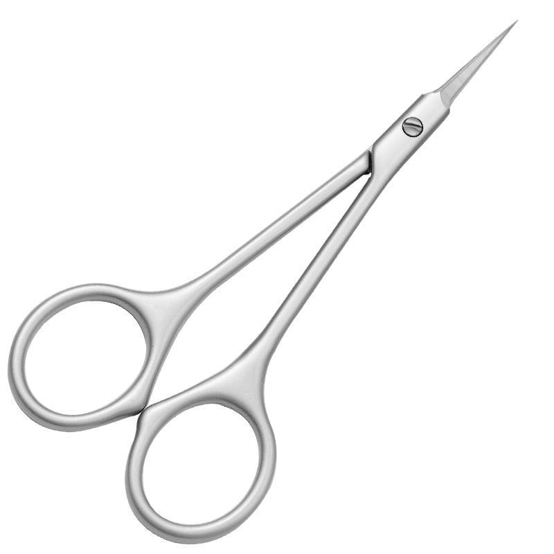 Russian-Style Pre-Cut Dead Skin Scissors for Cross-Border Use, Ultra-Sharp Curved Tip Professional Manicure Scissors for Removing Dead Skin, Hangnails, and Cuticles